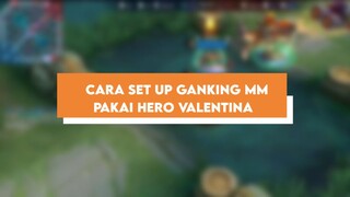 singkat saja, semoga bermanfaat Cara setup ganking goldlaner by kyo