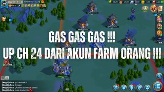 CAVA HARI KE 80 | rush bakar bakar kota orang dulu gass panen rss !!!