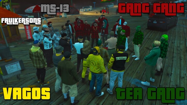 TEAGANG vs 3 GANGS! | Prestige RP | GTA RP Highlights!