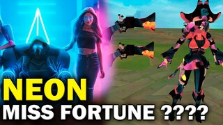 NEON Miss Fortune is coming ???? - League of Legends