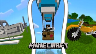 Transport Addon | Minecraft P.E. | MCPE ADDONS | 1.16+