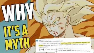 Was the Super Saiyan form created out of Laziness?