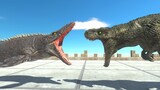 MOSASAURUS Death Run - Animal Revolt Battle Simulator