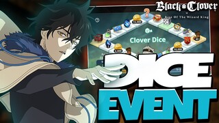 THE *NO. 1* EVENT IN BLACK CLOVER MOBILE IS COMING! DICE EVENT IS FREE STAMINA - Black Clover Mobile