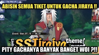 Naruto Slugfest X - Abisin Semua Tiket Untuk Gacha Jiraya ?!! Pity nya Banyak Banget Nih Game ?!!