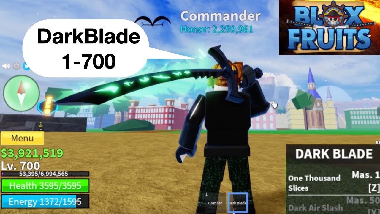 Blox Fruits - Dark Blade Fast Delivery [GIFT ONLY]