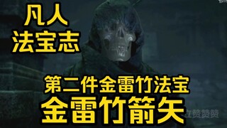 平平无奇的箭矢竟然是金雷竹制成！（凡人修仙传）