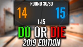 BEST PRO "DO OR DIE" CLUTCHES OF 2019! (CLUTCH OR LOSE) - CS:GO