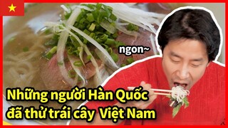 Phản ứng thật của người Hàn Quốc sau khi ăn món ăn Việt Nam