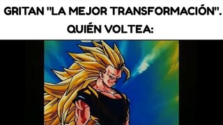 La mejor transformación del Super Saiyajin | dragon ball z