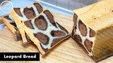 ขนมปังเสือดาว Leopard Bread [Cocoa Loaf Bread] | AnnMade