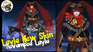 LAYLA NEW UPCOMING SKIN REVAMPED LAYLA UPCOMING SKIN ALDOUS X LAYLA X CLINT? MLBB LAYLA NEW SKIN ML!