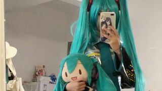 [Hatsune Miku cos] Tôi đi đây, Hatsune Miku