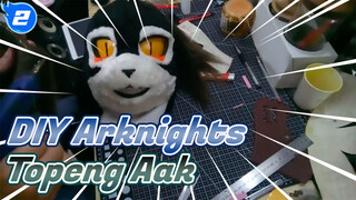 Perlengkapan Cosplay Operator Aak: Topengnya Sudah Jadi~ | DIY Arknights_2