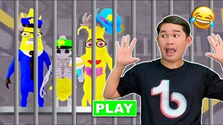 Banana Family Prison Run sa (ROBLOX) NAKATAKAS ANG MGA BARRY!