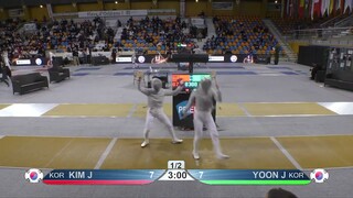 Orleans GP 2021 SWS - L8 - Kim Jiyeon KOR v Yoon KOR