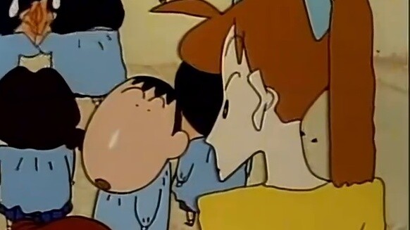 Did Shin-chan and Kazama play so openly when they were little?