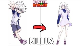 HUNTER X HUNTER CHARACTERS GENDERSWAP || PlayNetCity