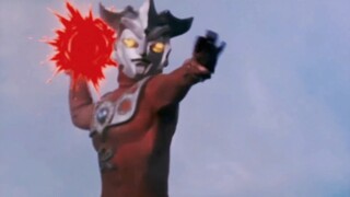 Ultraman dari seri Showa menggunakan skill ringan untuk pertama kalinya