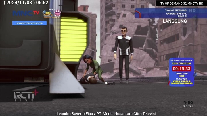 Klip Acara Minggu Di Tayang MNCTV Bimas The Robot Heroes Tantangan | 11-03-2024 | RCTI+