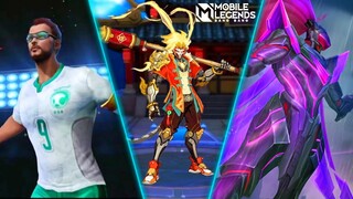 FIRST LOOK❗❗ ALPHA ANTI HERO Skin & BRUNO The Falcon skin | Mobile legends #WhatsNEXT Ep.96