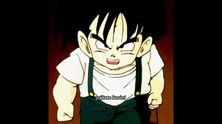 Gohan se enoja con su profesor. #shorts #whoisstrongest #gohan #dbz