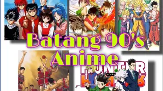 BATANG 90's ANIME / opening song Compilation