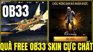 Free Fire - Hé Lộ Skywing Thuyền Hải Tặc Trong OB33 Cực Đẹp, Quà FREE OB33 Skin Súng Cực Chất