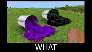 Minecraft wait what meme part 159 realistic minecraft portal fluids
