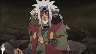 Ngẩng lưng trần lên trời, Jiraiya quả là một anh hùng!