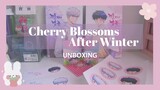 🌸Cherry Blossoms After Winter🌸 Unboxing (겨울 지나 벚꽃)