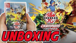 Bakugan : Champions of Vestroia (Nintendo Switch) Unboxing