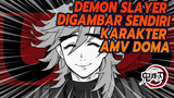 [Demon Slayer AMV yang Digambar Sendiri] Karakter AMV Doma/Iklan Sekte Kepercayaan Firdaus
