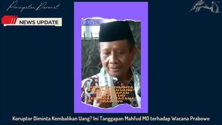 Koruptor Diminta Kembalikan Uang