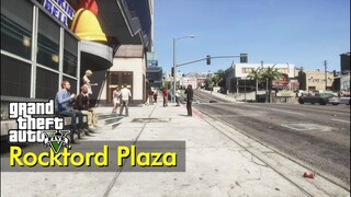 Around Rockford Plaza | Just Walking | GTA V