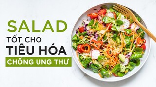 RAW VEGAN - SALAD TỐT CHO TIÊU HÓA, CHỐNG UNG THƯ