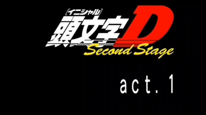 INITIAL D second stage episode 1 part 1