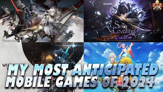 The TOP Mobile Games I am looking forward to in 2024! This year is going to be CRAZY