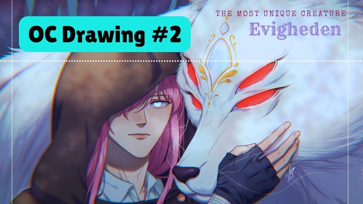 OC Drawing | 🔮✨️Such A Great Creatures [Evigheden & GiVen] | Drawing Timelapse