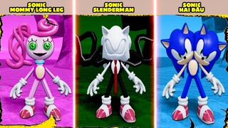 SONIC.EX SIÊU TIẾN HÓA 36 CẤP ĐỘ SẼ MẠNH NTN !!! (Pobbrose Sonic) | SONIC MORPHS ✔