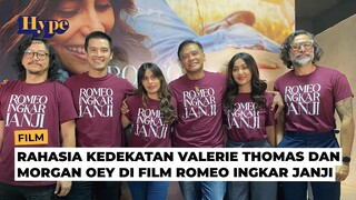 Valerie Thomas dan Morgan Oey Bangun Chemistry dengan Makan Siang Bareng di Film Romeo Ingkar Janji