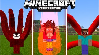 แจก+รีวิวแอดออนรวมอนิเมะดังๆโครตเจ๋ง!!มีของเหมือนในอนิเมะและสมจริงมาก!! Minecraft pe 1.16.201