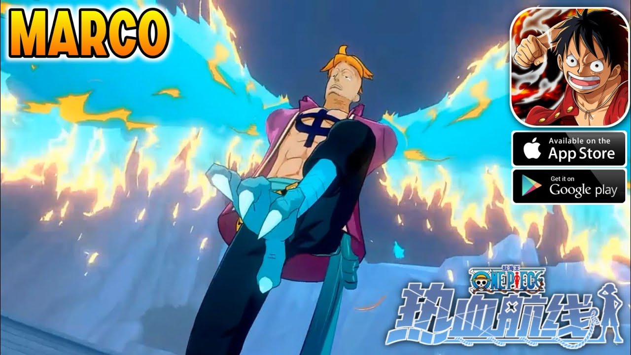 One Piece Fighting Path Marco The Phoenix Gameplay Android Ios Bilibili