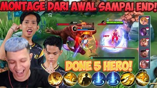 CHOU BOWO FULL MONTAGE ANTI MISS DONE 5 HERO LAWAN !!