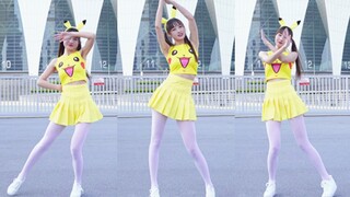 Rainbow Rhythm♬ชุดพิคาชูกระโปรงสีเหลืองอ่อนถุงน่องสีขาว BDF2020