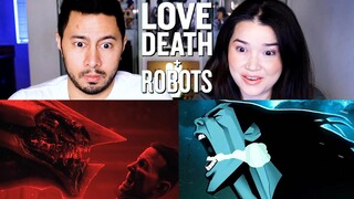 LOVE DEATH + ROBOTS | Vol. 1 & Vol. 2 | Trailer Reactions!