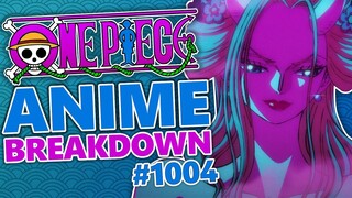 Scabbards VS Kaido!! One Piece Episode 1004 BREAKDOWN