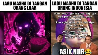 Lagu Masha di tangan orang Indonesia🇮🇩