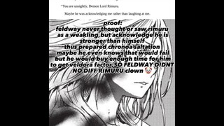 "feldway one shot rimuru" 🤡 #clowns #cry #anime #tensura #short