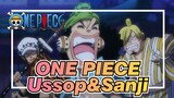 ONE PIECE|Ussop is really a smart boy who makes Sanji to protect him in 1 sentence